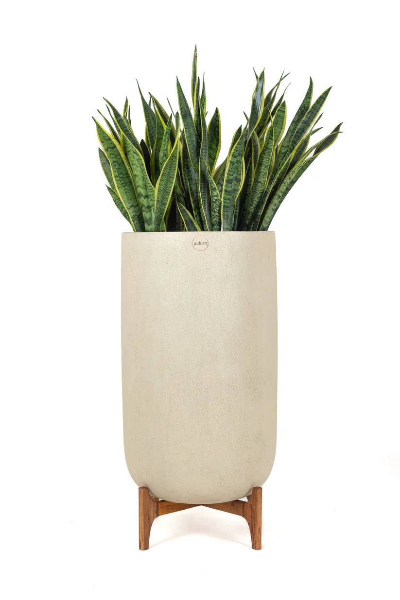 Lume Round with AQ Wood Stand